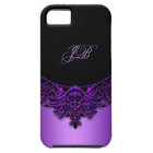 iPhone 5 Coque-Mate Coque violet noir