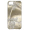 iPhone 5 Elegant Sepia Silver Metal Floral Look