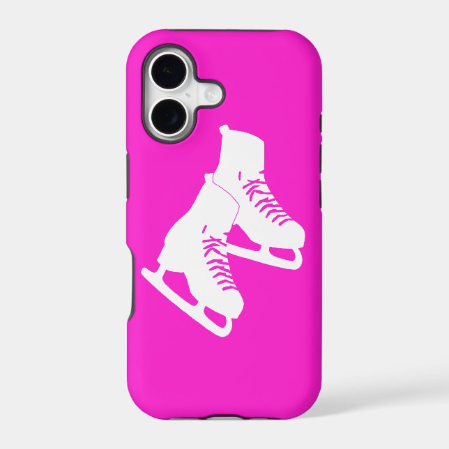 iPhone 5 Ice Skates Pink (Back)