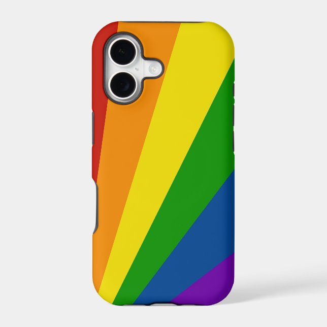 iPhone 5 ID Case, Rainbow (Back)