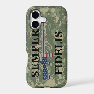 iPhone 5 Semper Fidelis Green Camo