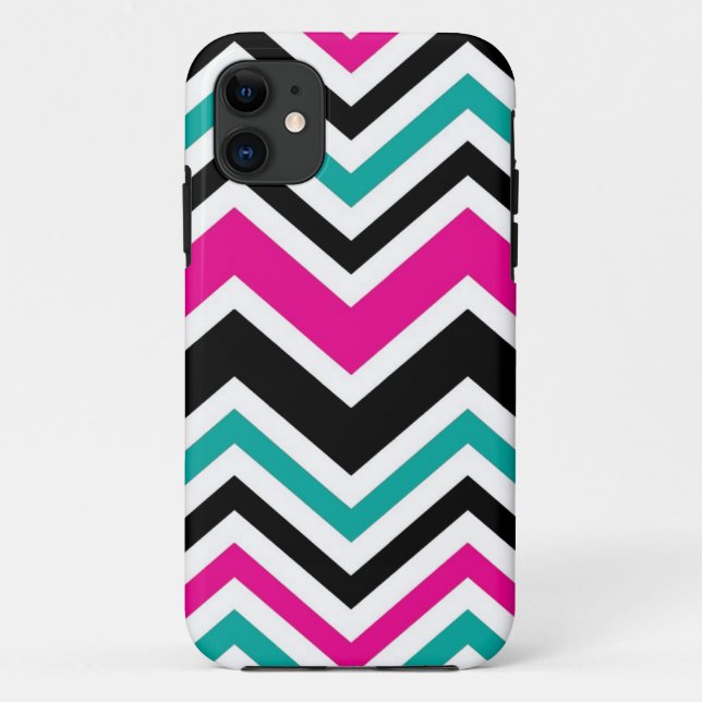 iPhone 5 Tough Xtreme Zig Zag Pattern Case-Mate iPhone Case (Back)