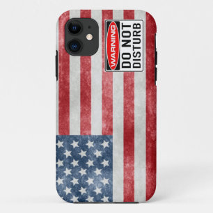 iPhone 5 USA Flag Military Do Not Disturb CASE