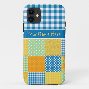 iPhone 5 Xtreme Case to Personalize Faux Patchwork