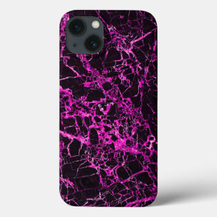 iPhone 6/6s (Battery Case) - Black & Pink Marble, iPhone 13 Case