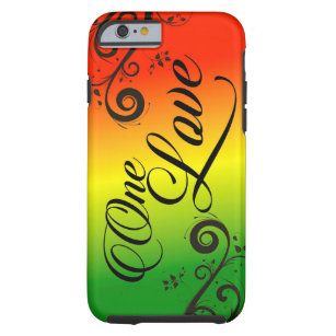 iPhone 6 Case Rasta Reggae One Love