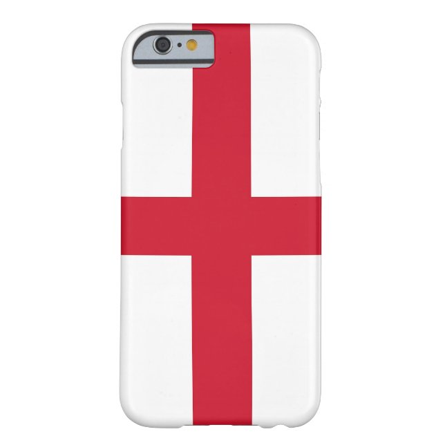 iPhone 6 case with Flag of England (Back)