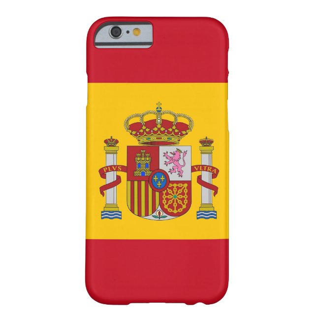 iPhone 6 case with Flag of Spain (Back)
