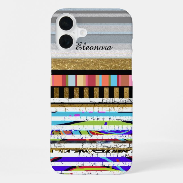iPhone-6 super-cool stripes iPhone Case (Back)