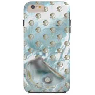IPHONE 6splus SUPER CASE- ALL FAUX PEARLS Tough iPhone 6 Plus Case