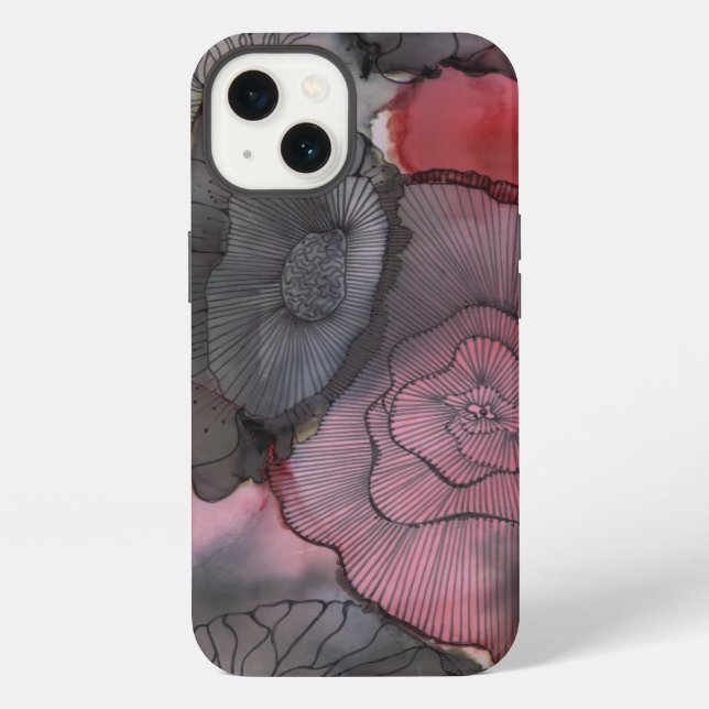 Iphone 7/8 Black Red Berry Phone Case (Back)