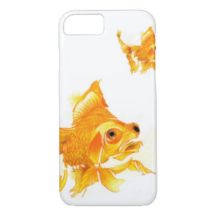 iPhone 7 Case: Goldfish Drawing Case-Mate iPhone Case
