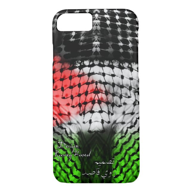 iPhone 7 case Hatta Case-Palestine (Back)