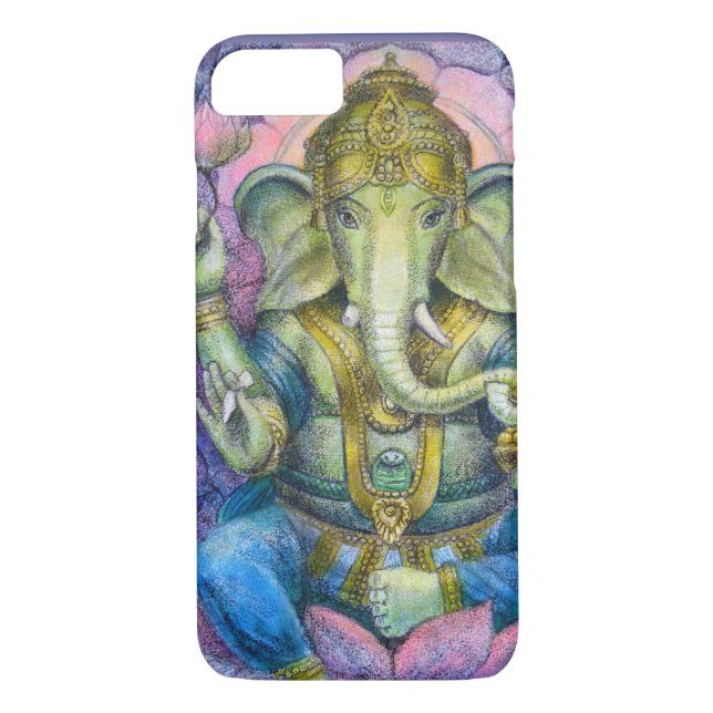 iPhone 7 case Lucky Ganesha elephant Buddha (Back)