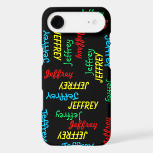 iPhone 7 Case, Repeating Names, Personalized