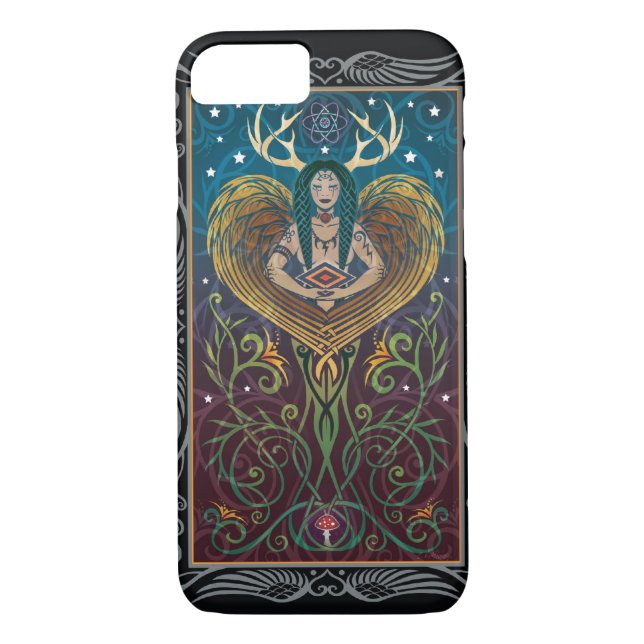 iPhone 7 case - Shaman by C. McAllister (Back)