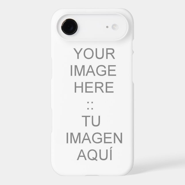 iPhone 7 case with Customizable Barely There (Back)