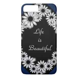 iPhone 7 P "Life is Beautiful"Design phone case