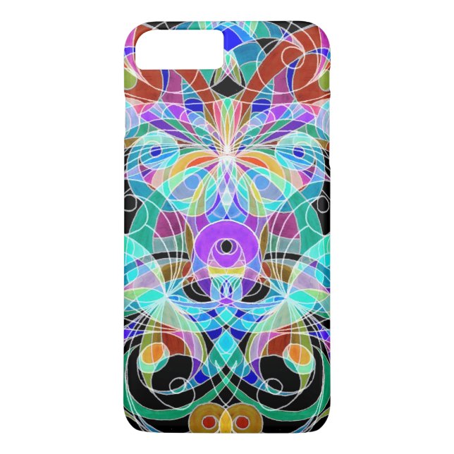 iPhone 7 Plus Case Ethnic Style (Back)