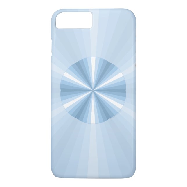 iPhone 7 Plus Coque de l'illusion d'hiver-Coque de maté (Dos)