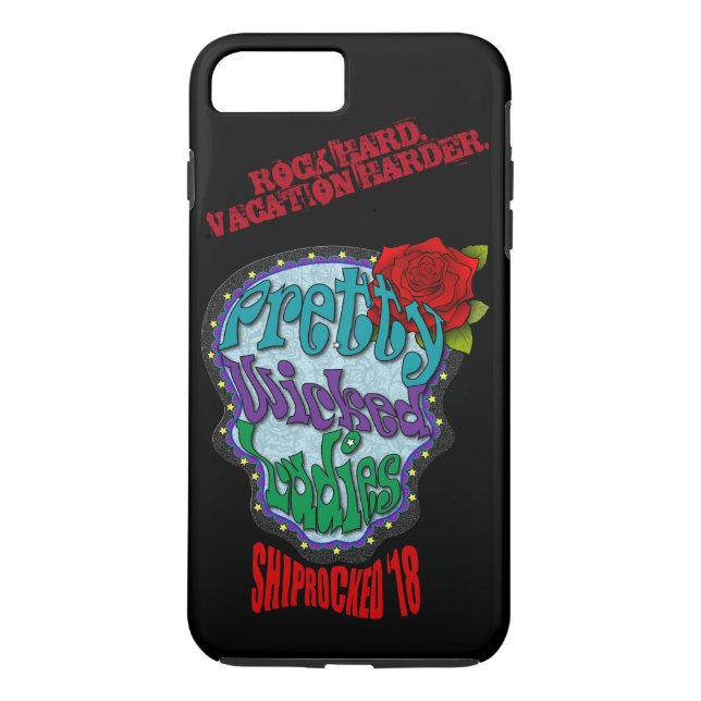 iPhone 7 Pretty Wicked Ladies Case (Back)