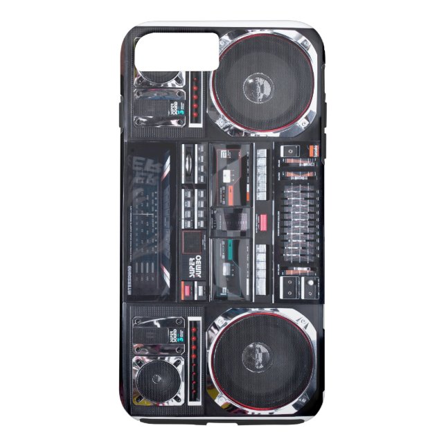 iPhone 7 Tough Boombox Case (Back)
