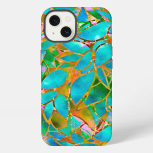 iPhone 7 Tough Xtreme Case Floral Stained Glass