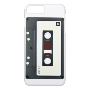 iPhone 8 Plus/7 Plus Coque de bande de cassette rétro