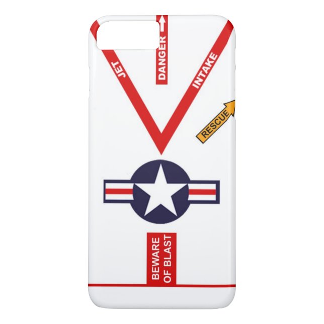 iPhone 8 Plus/7 Plus Coque de couverture du moteur militaire (Dos)
