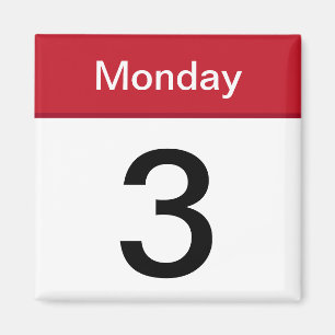 iPhone App Magnet - Calendar - Customizable