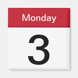 iPhone App Magnet - Calendrier - Personnalisable