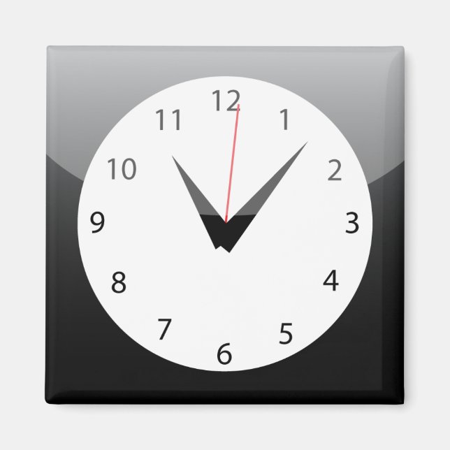 iPhone App Magnet - Clock (Front)
