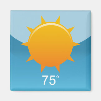 iPhone App Magnet - Weather