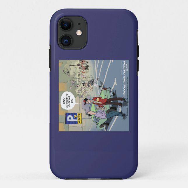 iPhone Barely There 5/5S Funny Cartoon Case (Back)