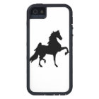 Iphone Barely there Case / Saddlebred Silhouette
