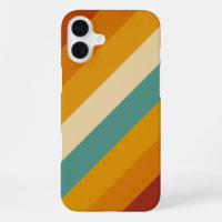 iPhone Case -70s Retro Style (Colourful)