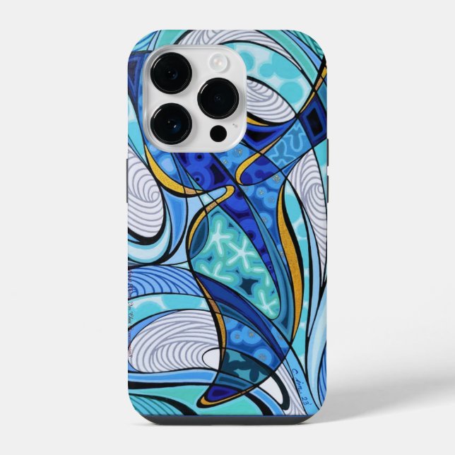 iphone case art featured (Back)