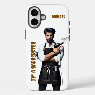 iPhone Case Barber theme