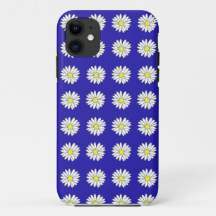 iPhone Case blue white daisies daisy spring