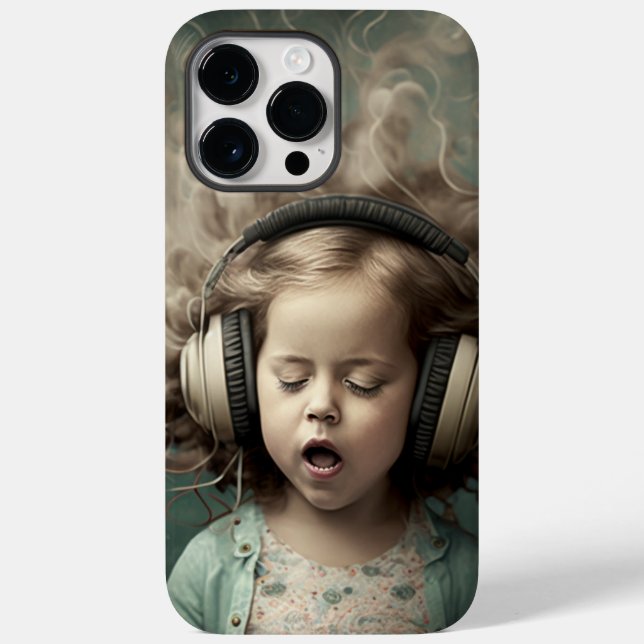 iPhone Case Design With a Little Girl Design (Back)