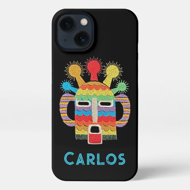 iPhone Case - Diablo Huma Artwork, Black (Back)