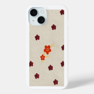 Iphone case flowers 