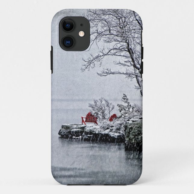 iPhone Case-Gathering Winter Case-Mate iPhone Case (Back)