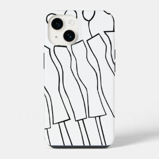 iPhone Case (Hand-drawn women 02)