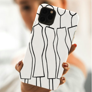 iPhone Case (Hand-drawn women 02)