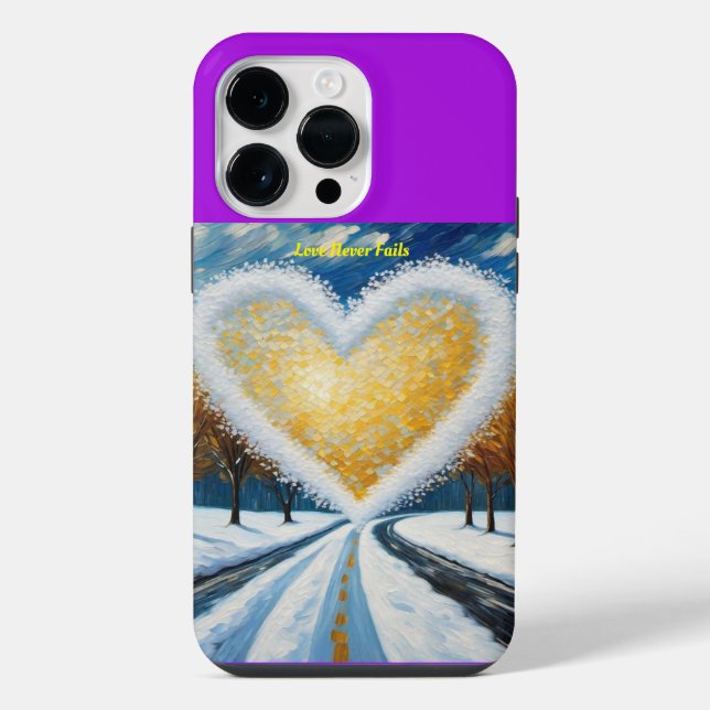 iPhone Case  - Love Never Fails (Back)