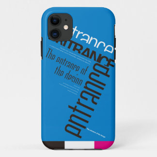 iPhone case SE/5/5s (Blue)[Grid]