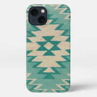 iPhone Case - Southwestern Weave, Teal