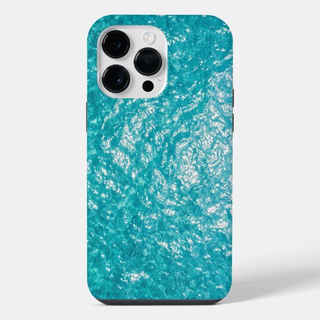 iPhone Case Turquoise Ocean Water (Back)