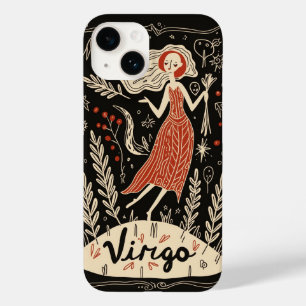 iPhone Case Virgo Celestial Zodiac Art